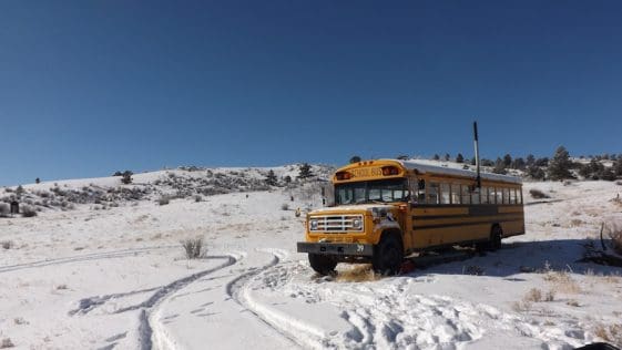 sharpened axe bus 1