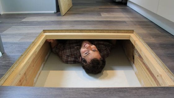 North Carolina Tiny House with Underfloor Storage - Every Moment Tiny House 8 every moment brevard tiny house 11
