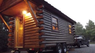 log tiny house 1