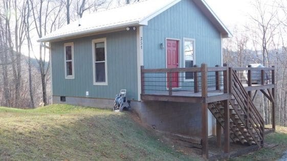 site built tiny house 1