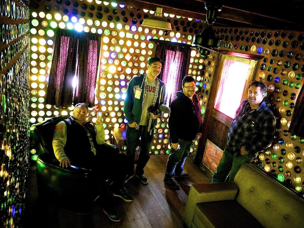 Wine Bottle House Teeny Abode Living Big In A Tiny House