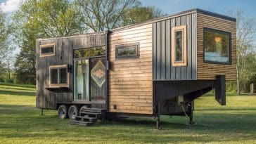 Escher – A Completely Custom Tiny House Built on a Gooseneck Trailer
