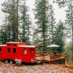Cliffside Caboose - A 400 square feet Tiny House on Wheels