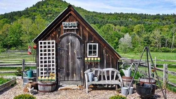 7. Country Garden Shed