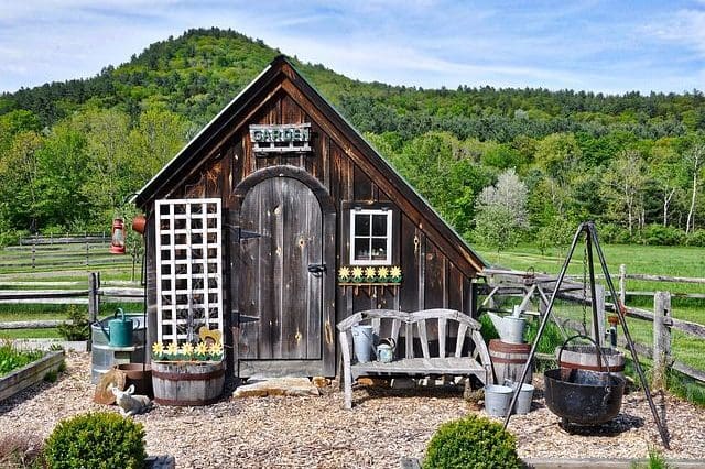 7. Country Garden Shed