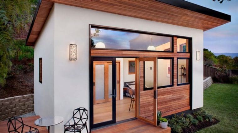 This compact tiny house by Avava Systems is a beautifully designed backyard guest house