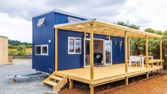 Helen set about building her dream tiny forever home.