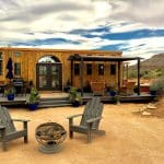 This Tiny House Near Zion Park Highlights The Vintage Aura 37 The Ark is a vintage style themed tiny with every convenience built in