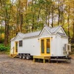 30-Ft. Tiny Farm House With First Floor Bedroom 33 A 30-ft unique tiny house on wheels with big bedroom space