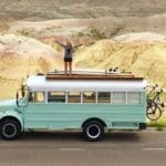 Fern The Bus - The Rolling Home 27 Ben and Mande, owners of Fern The Bus, are Michigan natives that wanted to experience a simpler life, traveling west.