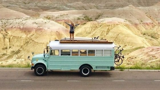 Ben and Mande, owners of Fern The Bus, are Michigan natives that wanted to experience a simpler life, traveling west.