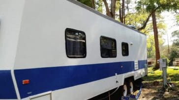 This updated Prowler Camper is a unique tiny home that is definitely not a typical tiny home but is now a luxurious tiny home full of comfort and luxury.