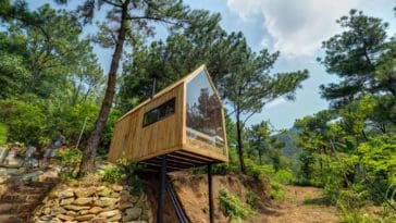 The Forest House is a 129-square-foot refuge outside Hanoi.