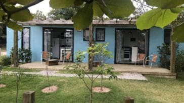 THIS BRAZILIAN TINY CONTAINER HOME IS PACKED WITH COLOR AND STYLE