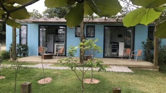 THIS BRAZILIAN TINY CONTAINER HOME IS PACKED WITH COLOR AND STYLE