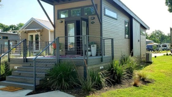 If modern farmhouse is your style, then you will fall in love with this stunning Austin, Texas tiny home