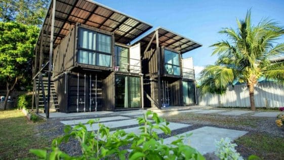 Phuket loft container is an exotic vacation destination in the tiny island of Phuket dream come true.
