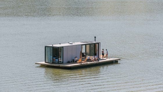 LilliHaus Is A Plug & Play Houseboat That Can Be Assembled in Just Two Days
