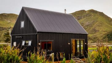 BLACK OFF GRID CABIN 2 of 11