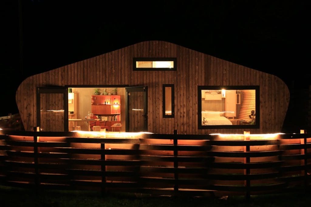 This Superb Artfully Curved Out Of Local Cedar Is What Makes Hergest Lee Cabin Unique At Its Finest 14 112902 1