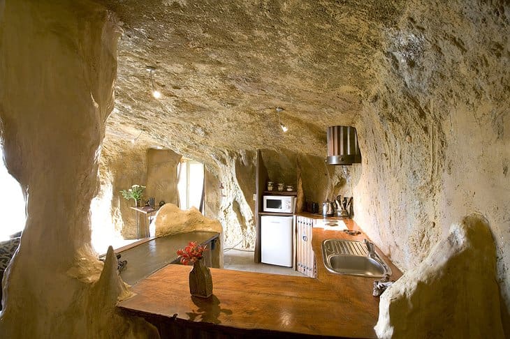 Book Your Fantasy Retreat At Mira Mira Cave House 6 5. hr cave kitchen 03.jpg.730x486 q85 box 0016001067 crop detail