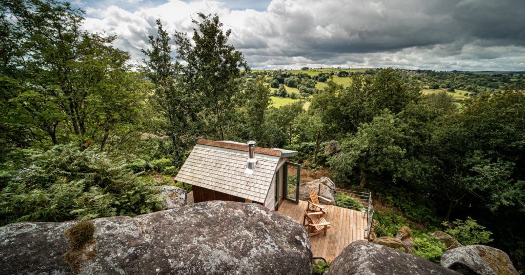 This Beautiful Cabin with an Incredible Mountain View is Perfect For Couples Looking for a Romantic Retreat - Boulder Field Cabin 16 beautiful cabin in the woods boulder field