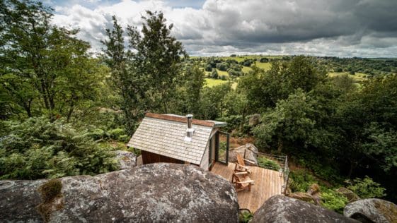 A beautiful cabin with incredible Mountain View - Boulder Field Cabin
