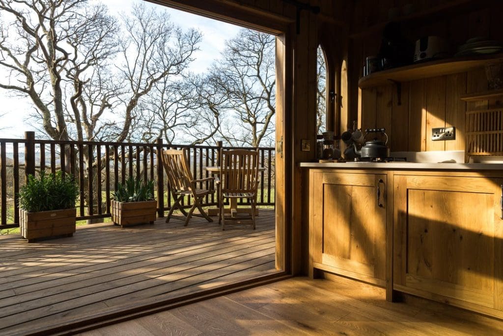 Hoots Treehouse Is Secluded And Picture-Perfect Nestling In An Area Of Outstanding Natural Beauty 10 53816