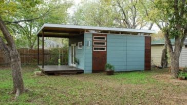 This Tiny House By Kanga Room Systems Utilized The Home As A Studio Or Artist's Escape