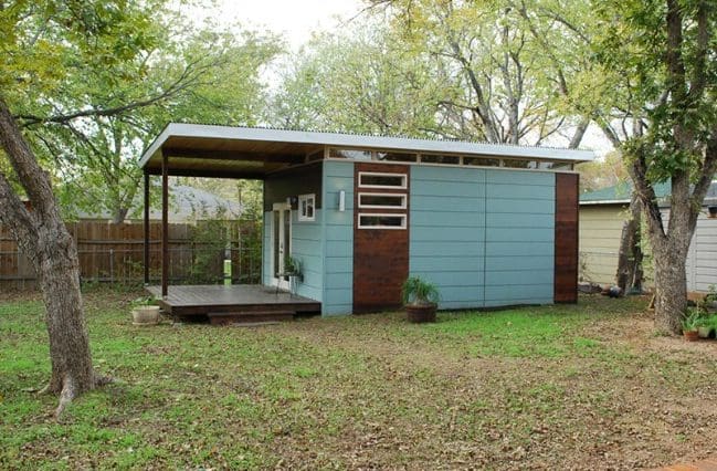 This Tiny House By Kanga Room Systems Utilized The Home As A Studio Or Artist's Escape