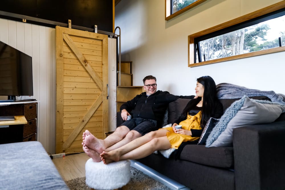 BLACK MODERN TINY HOUSE 2 of 10