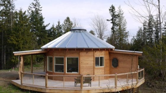 The Birch Is A Stylish Yurt Tiny Home For Full Time Glamping 6 The Birch Is A Stylish Yurt Tiny Home For Full Time Glamping