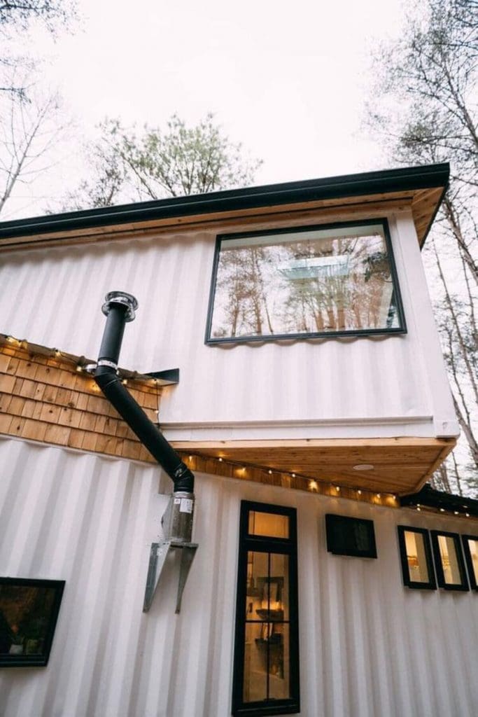 This Retro Two-Story Tiny House Is Made From Shipping Containers 15 Retro Two Story 3 683x1024 2