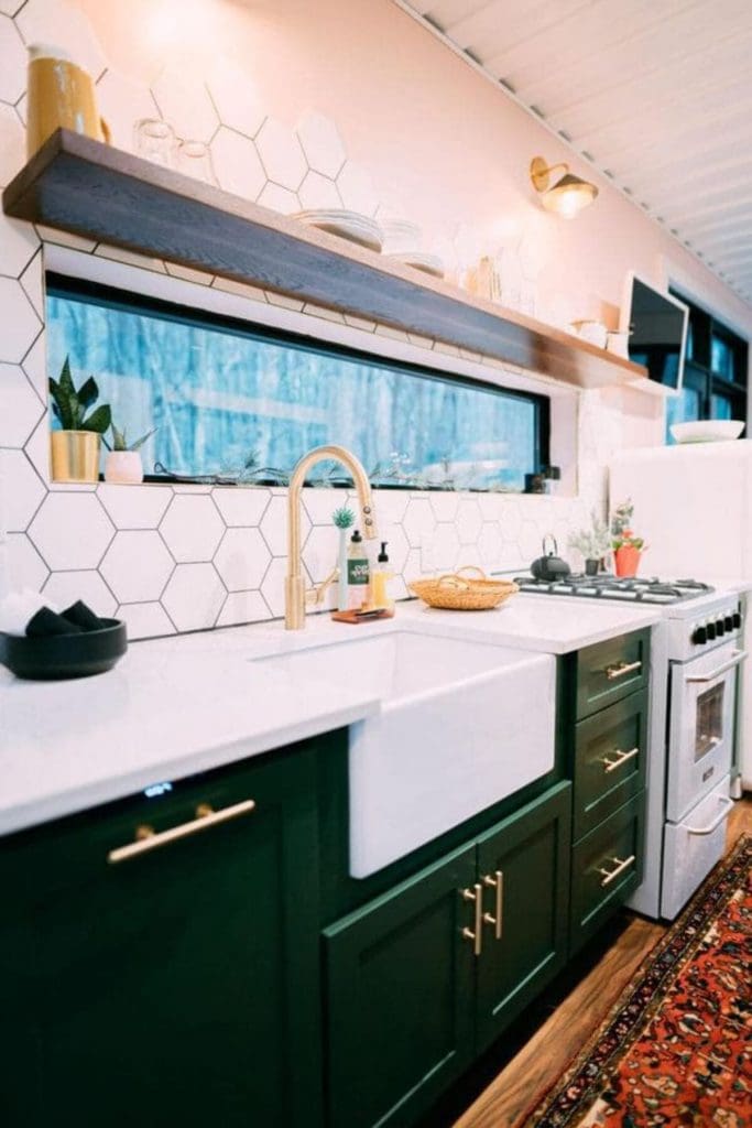 This Retro Two-Story Tiny House Is Made From Shipping Containers 6 Retro Two Story 8 683x1024 1