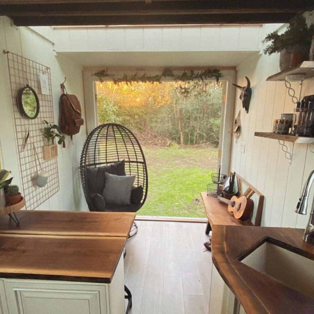 The Mountain Tiny House Is A Whimsical Tiny Retreat On Wheels 4 Simple way to provide good spacing in your tiny house