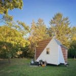 Unique tiny house on wheels