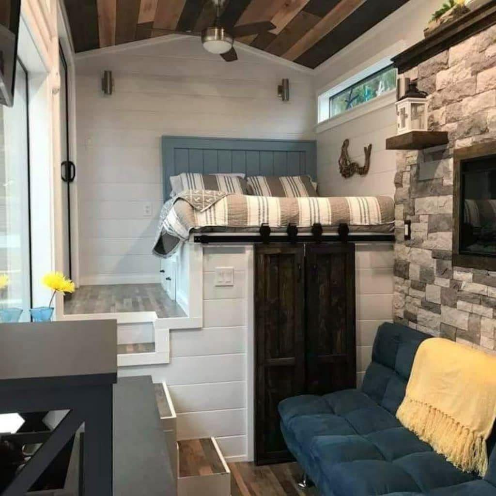 Enjoy Beachy Vibes In This Custom Tiny On Wheels 2 Tiny Beach House 2 1024x1024 1
