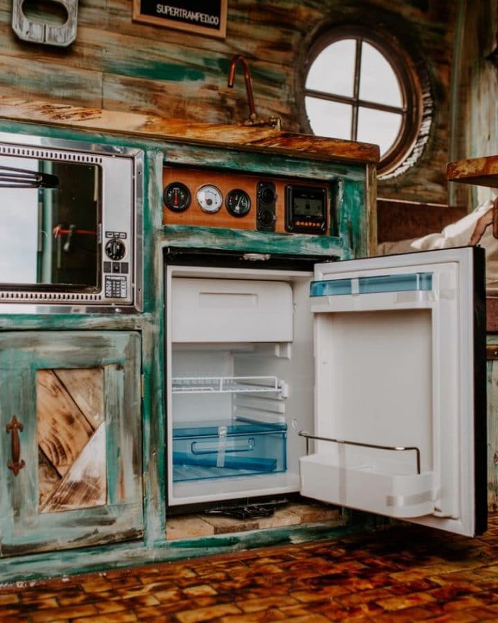 This Tiny Van Conversion Is A Work Of Art, Inside And Out 30 artistic van house 31 720x900 1
