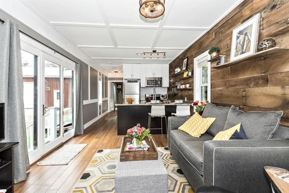 Dreamwood Is A Luxurious Single-Level Park Model Tiny House That Features Sleek And Modern Exterior 2 dreamwood 3