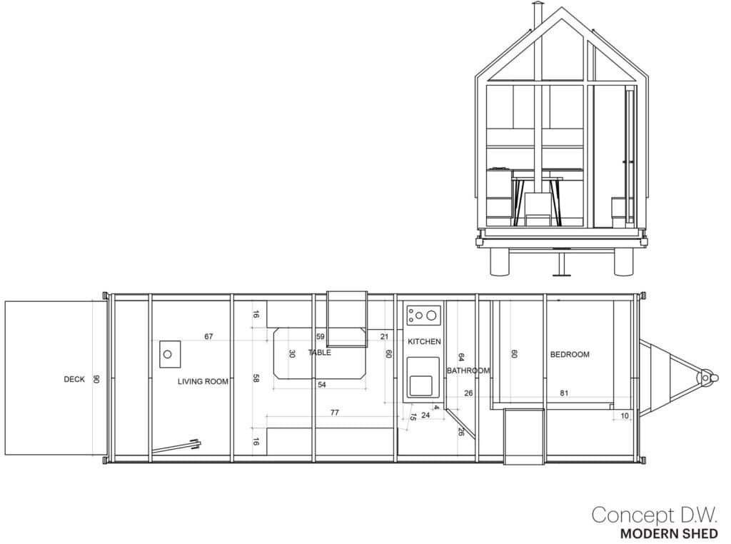 Modern Shed Launches a Go-Anywhere The DW, Do-Anything Tiny House That Starts at $129K 14 dw16