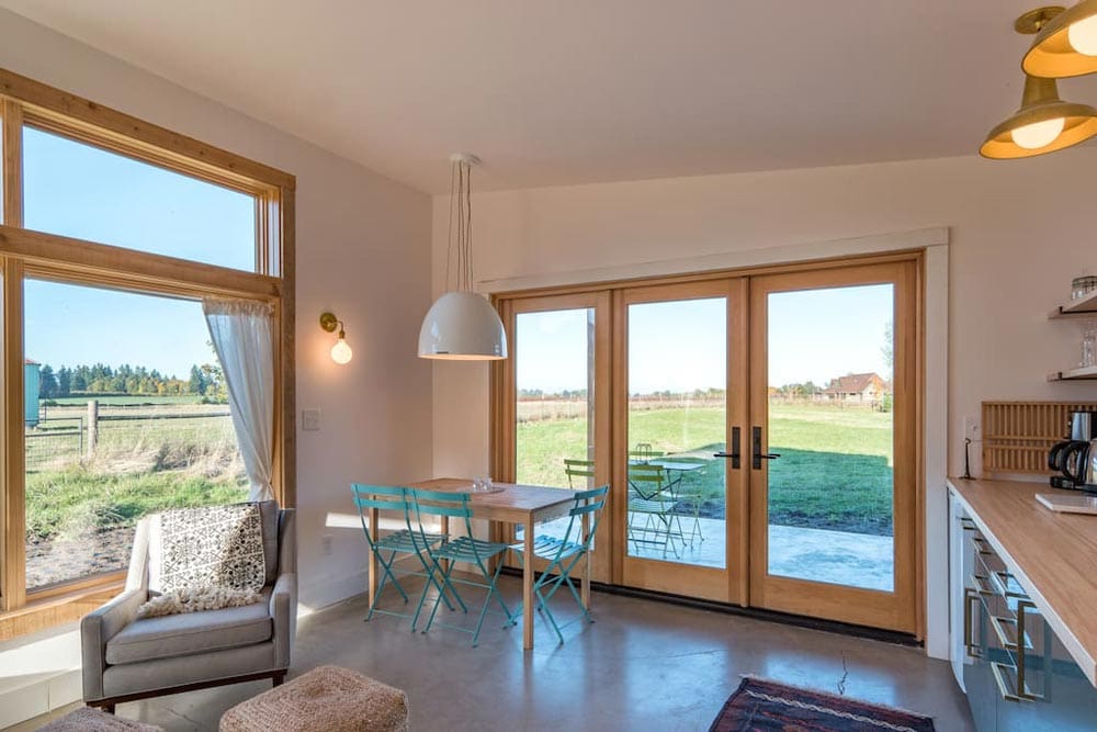 Island Farm Retreat Is A Modern, Bright Space With Gorgeous Views From Every Window 1 island farm 5