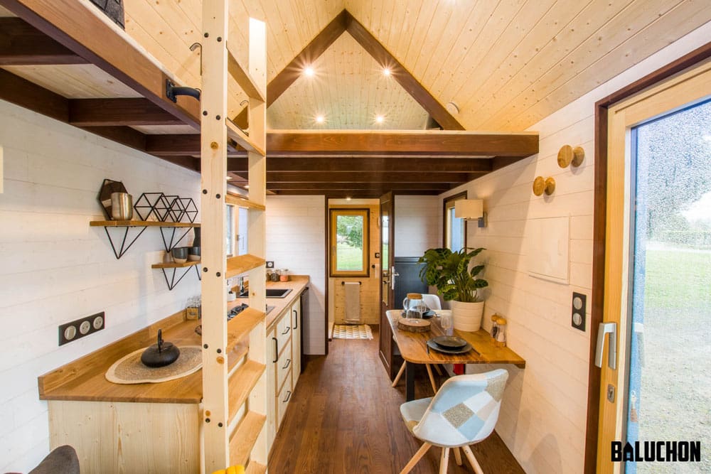 Mogote Is A 20-Foot Home With A Large Sliding Door and Detailed WoodWork Throughout 7 mogote 5