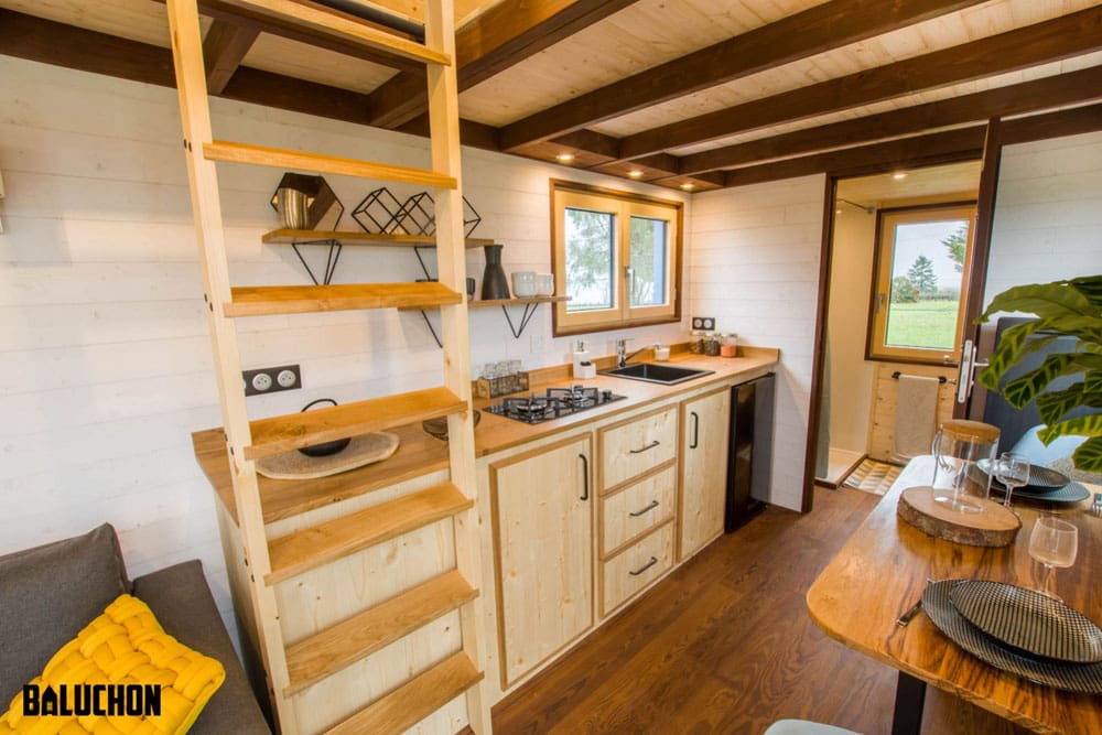 Mogote Is A 20-Foot Home With A Large Sliding Door and Detailed WoodWork Throughout 9 mogote 8
