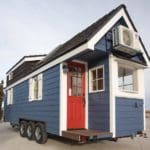 Porchlight Is A 288-Square Tiny House That Features A Queen Bedroom Loft And Twin Size Main Floor Bedroom