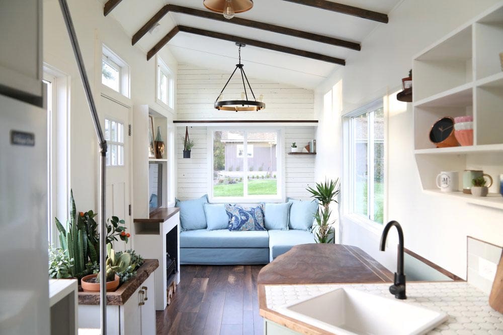 Royal Pioneer Is A Stunning Home That Measures 28-Foot and Features Wide Plank Engineered Walnut Hardwood Flooring 4 royal pioneer 2