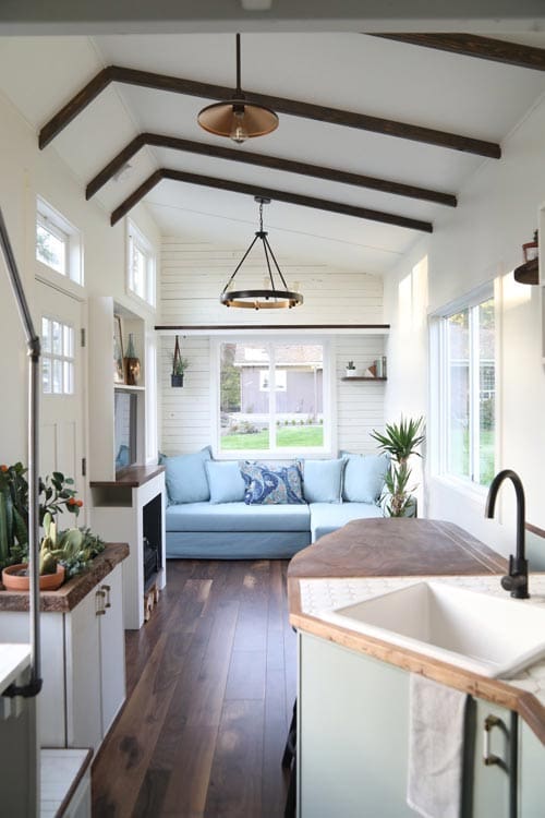 Royal Pioneer Is A Stunning Home That Measures 28-Foot and Features Wide Plank Engineered Walnut Hardwood Flooring 5 royal pioneer 7