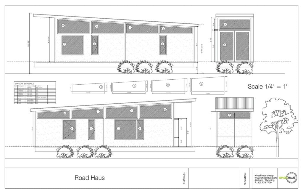 This 250-Square-Foot Prefab Road-Haus Fits a Queen Bed and a Fireplace 14 wheelhaus15