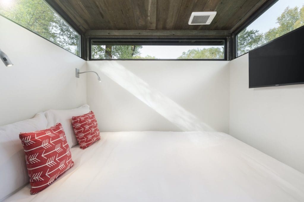 This 250-Square-Foot Prefab Road-Haus Fits a Queen Bed and a Fireplace 10 wheelhaus9