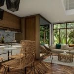 Modern Bahay Kubo with kitchenette and coffee station