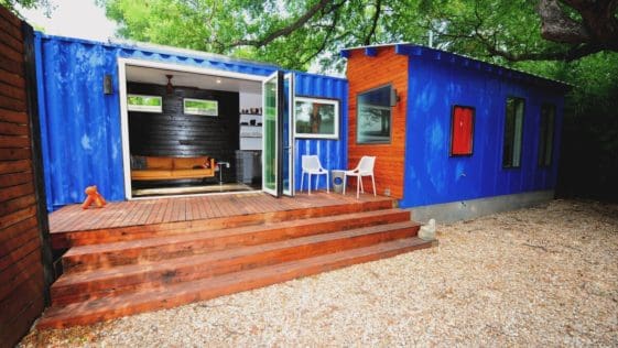 This Sleek And Modern Guest Home Converted From A Shipping Container Is A Perfect Getaway Destination